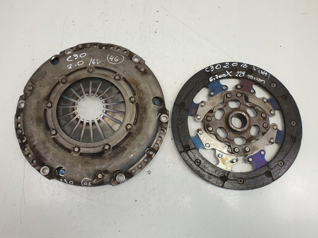 фото №1, Volvo c30 2.0 16v диск прижим сцепление