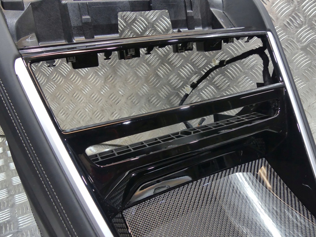 фото №9, Bmw 8 g16 f93 консоль подлокотник туннель кожа merino накладки карбон