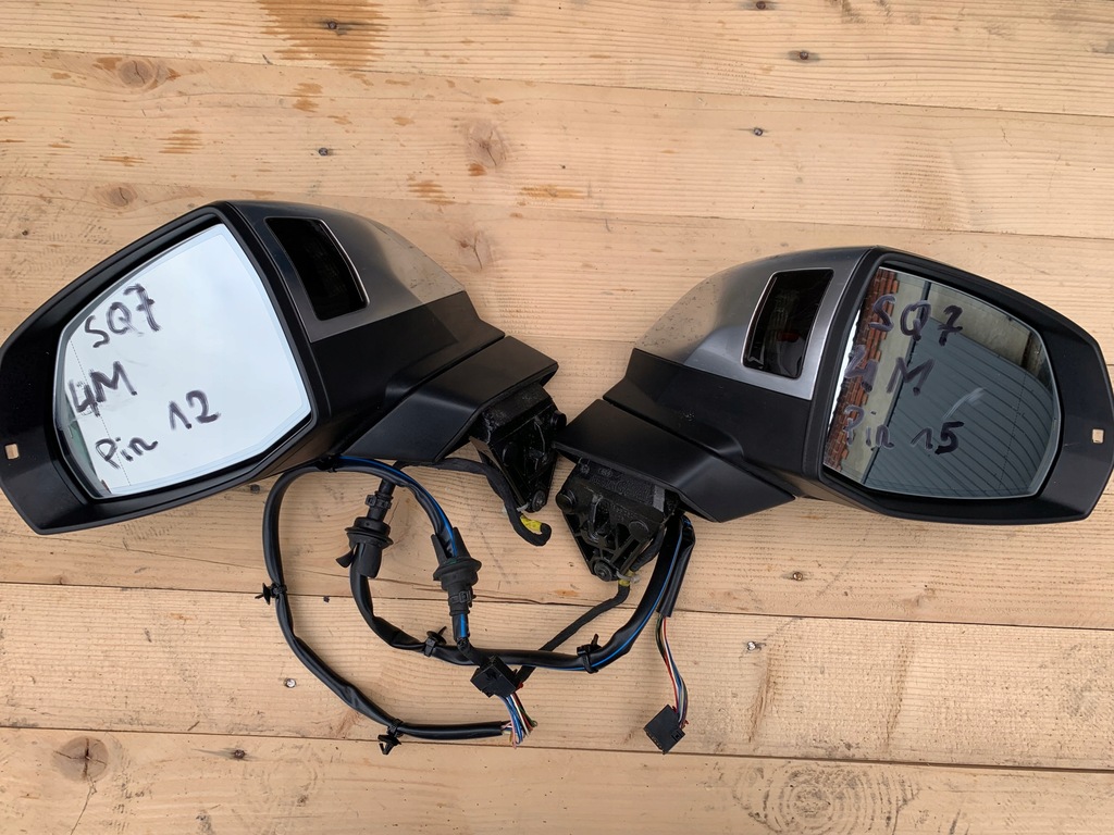 фото №1, Audi sq7 зеркало l-12 p r-15 фотохромный ассистенты