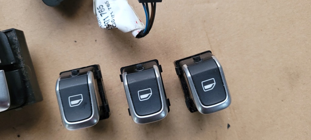 фото №6, A6 c7 4g lift перемикачі вікон хром панель a4 b8 a5