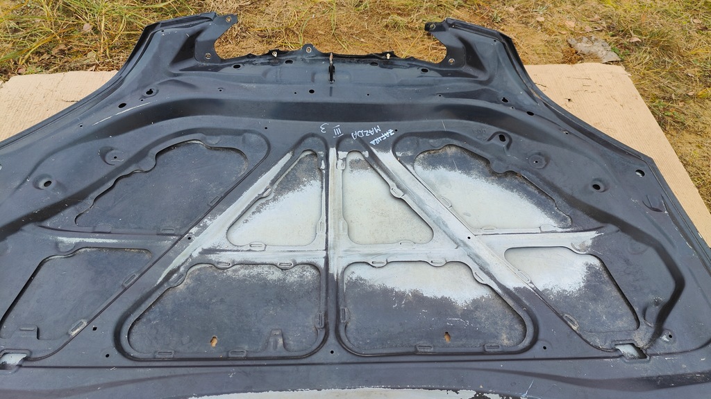 фото №12, Капот крышка двигателя mazda 3 1 bk 06-09 lift 5d hb оригинал