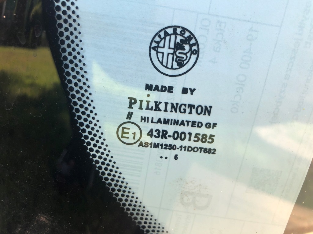 фото №4, Alfa romeo 159 стекло передняя лобовое