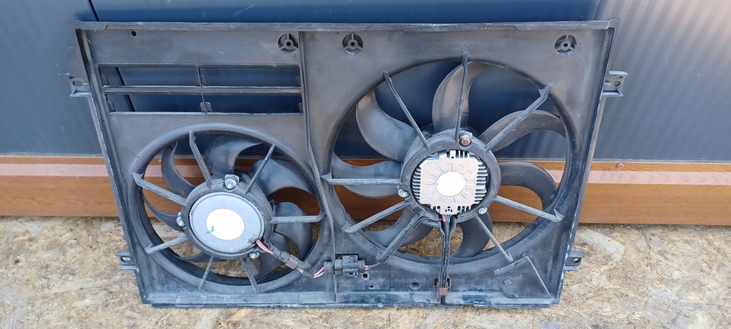 фото №6, Вентиляторы радиатора vw golf v 1k0121207aa