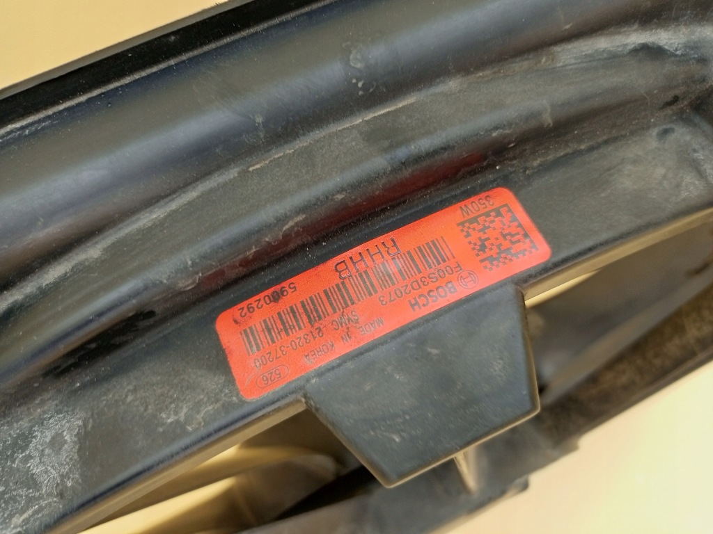 Ssangyong torres 1.5 вентилятор радіатора корпус 21320-37200 f00s3d2073 Ціна