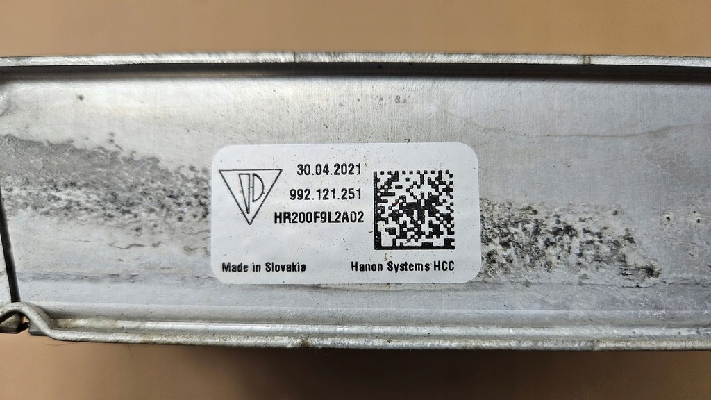 фото №9, Радіатор wody ліва porsche 911 992 992121251