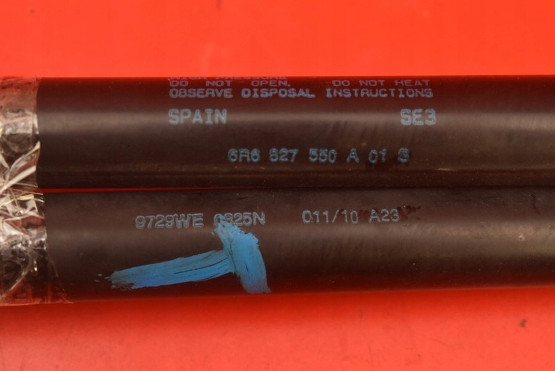 фото №9, Привод амортизаторы крышки vw polo 5 v 5d hb 10r