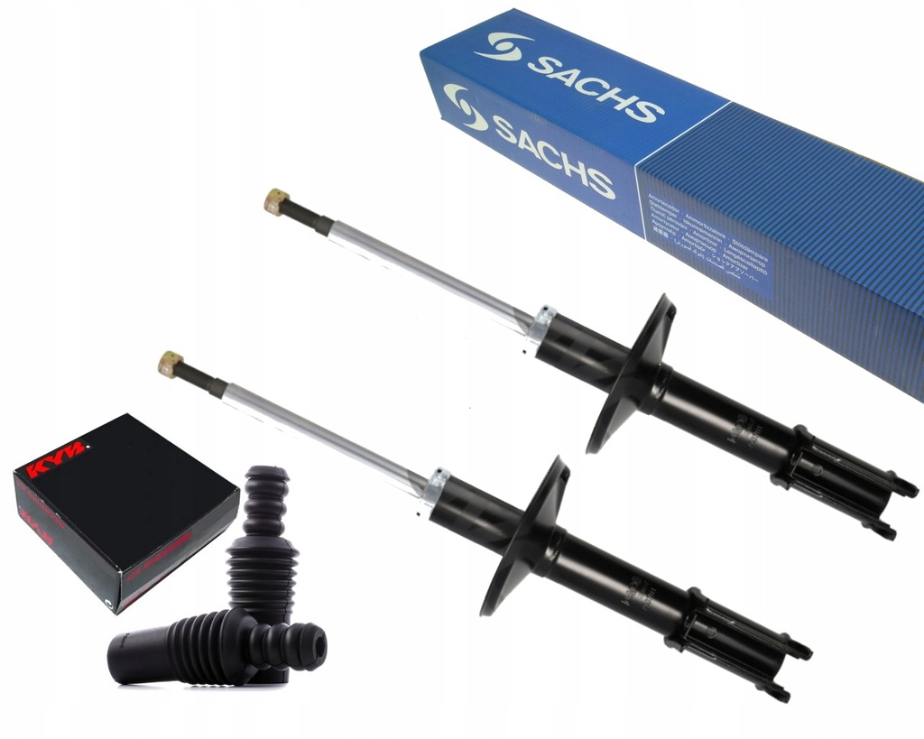 фото №1, Sachs 2x амортизатори + захист i відбійники dacia logan i sandero перед