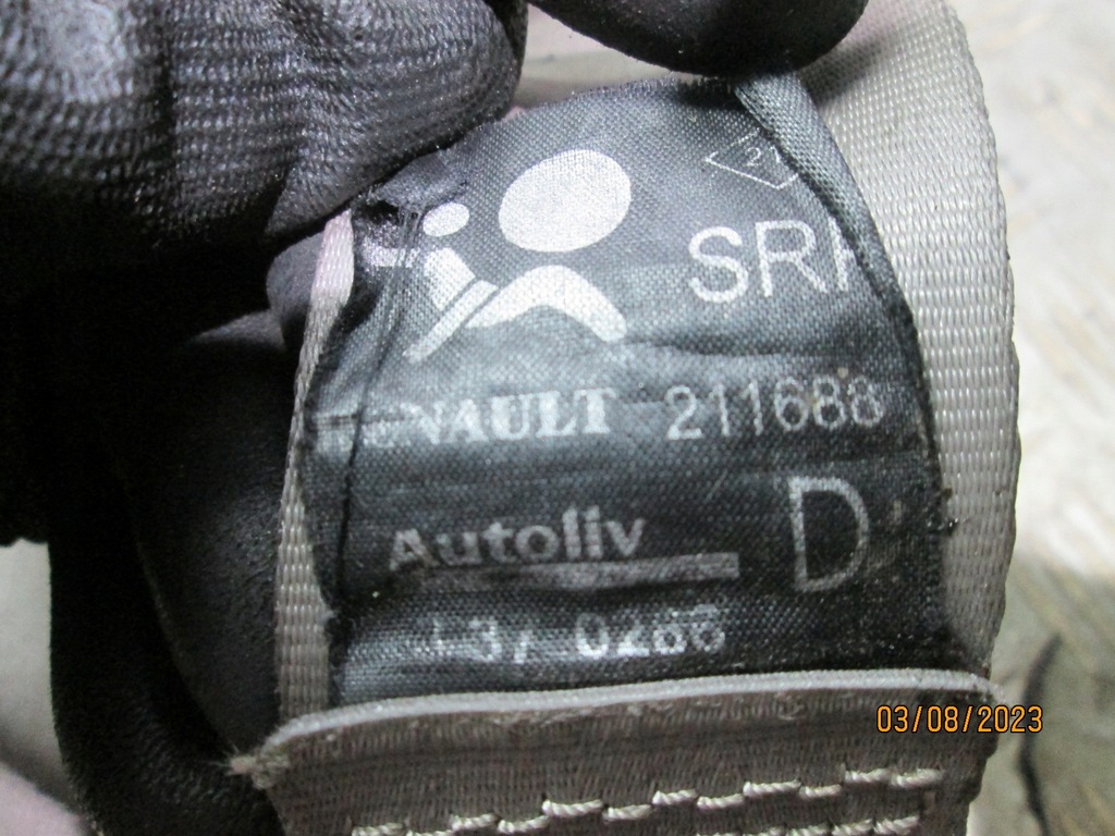 фото №4, Pas безопасности правый перед натяжитель espace iv