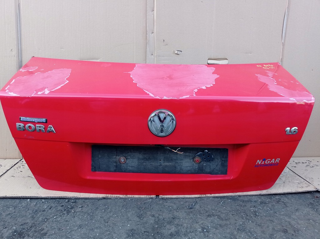 фото №1, Vw bora sedan 98-05 крышка багажника задняя