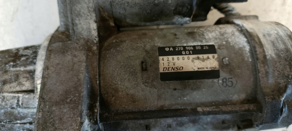 Mercedes w176 стартер a2709060026 Оригинал