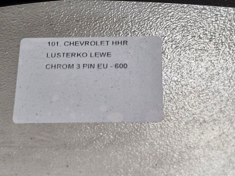 фото №6, Chevrolet hhr зеркало дверь левая хром 3 pin eu