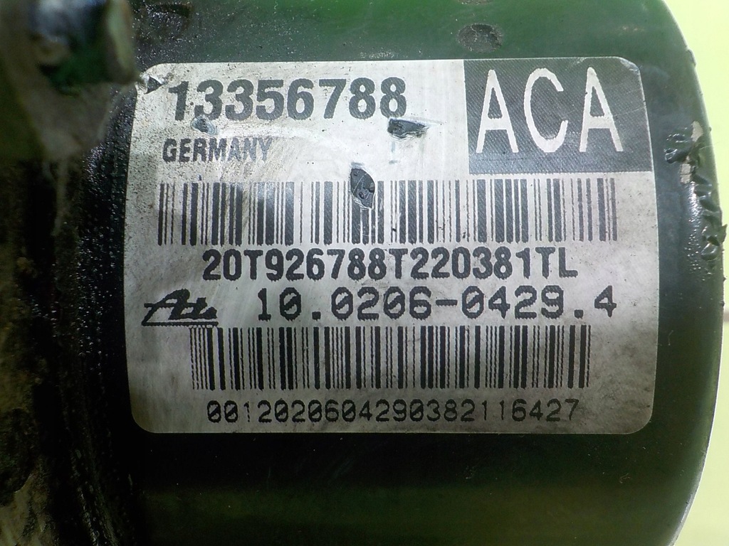 фото №5, Chevrolet orlando 1.8 b 13r 5d насос abs 13356788