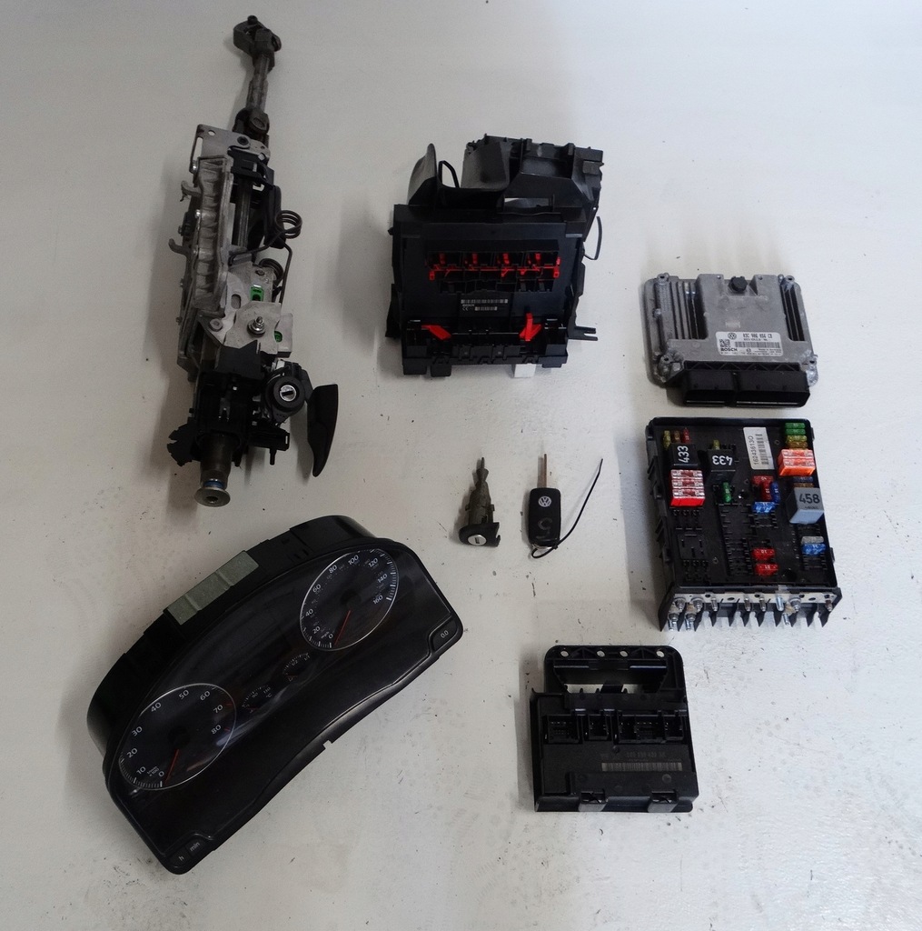 фото №1, Набор стартовый volkswagen golf 5 1.6 fsi 2007r.