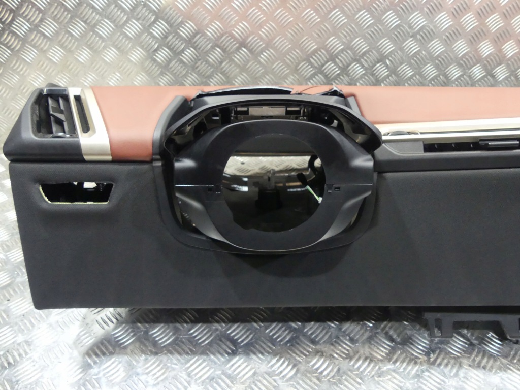 фото №14, Bmw ix i20 приборная панель приборная консоль кожа castanea 9631809 9630343