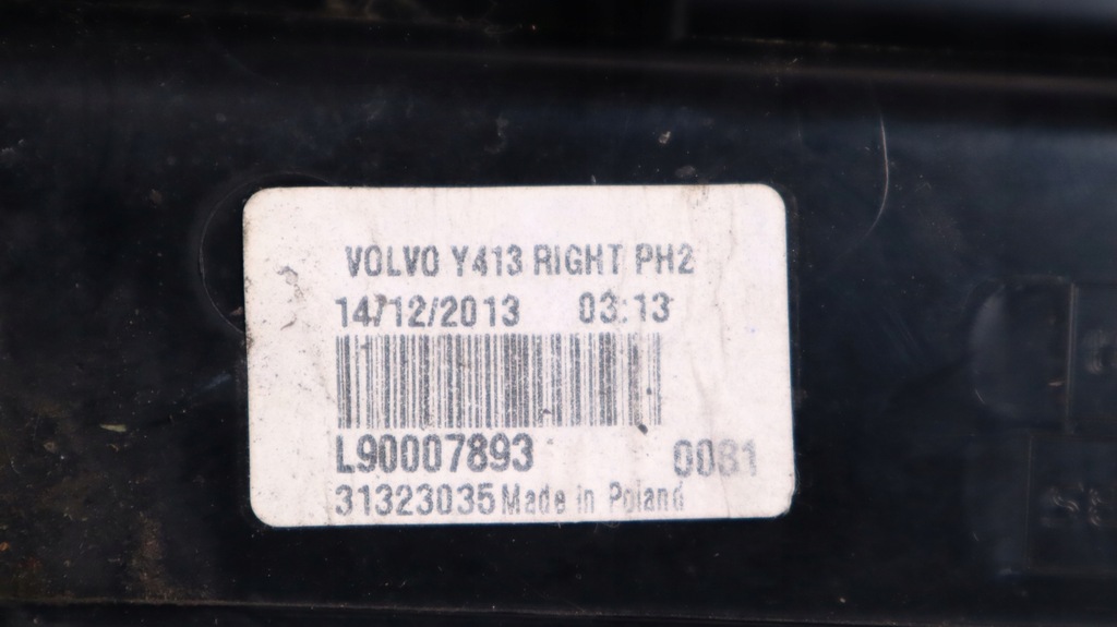 фото №13, Volvo xc60 i lift лампа правая задняя 31323035