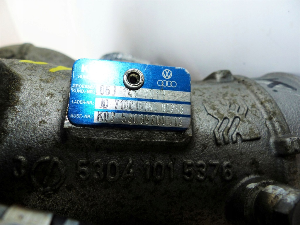 фото №7, Seat оригінальний номер 06j145701h турбонагнітач