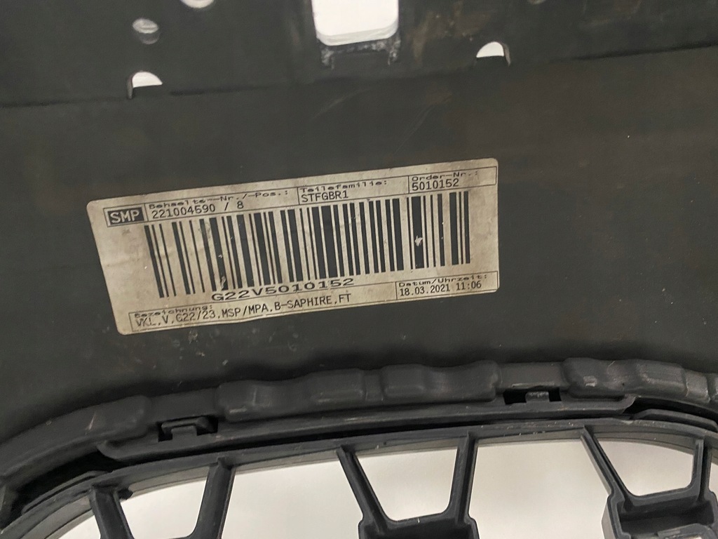 фото №12, Bmw 4 g22 g23 m-pakiet бампер перед передній 20-