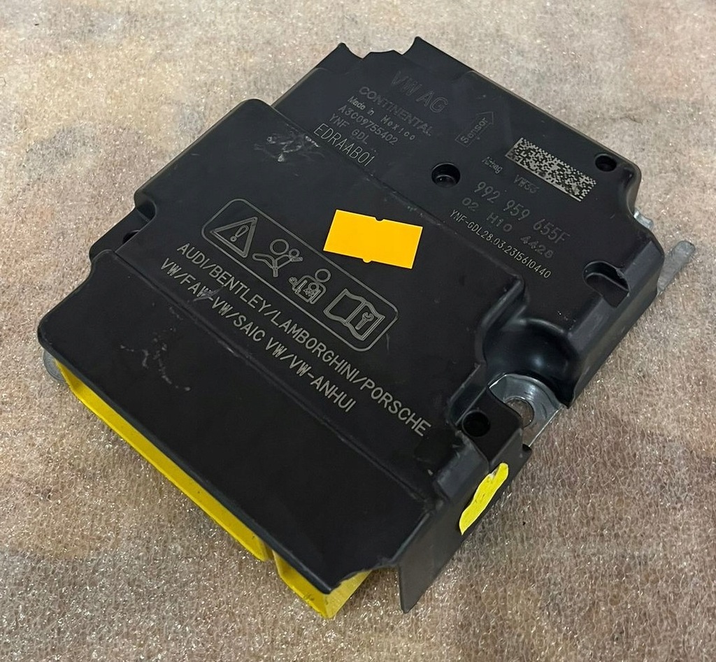 фото №1, Модуль блок керування подушка безпеки porsche 992959655f