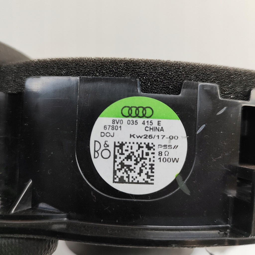 фото №6, Audi rs3 2018 левая сторона динамик дверь передних