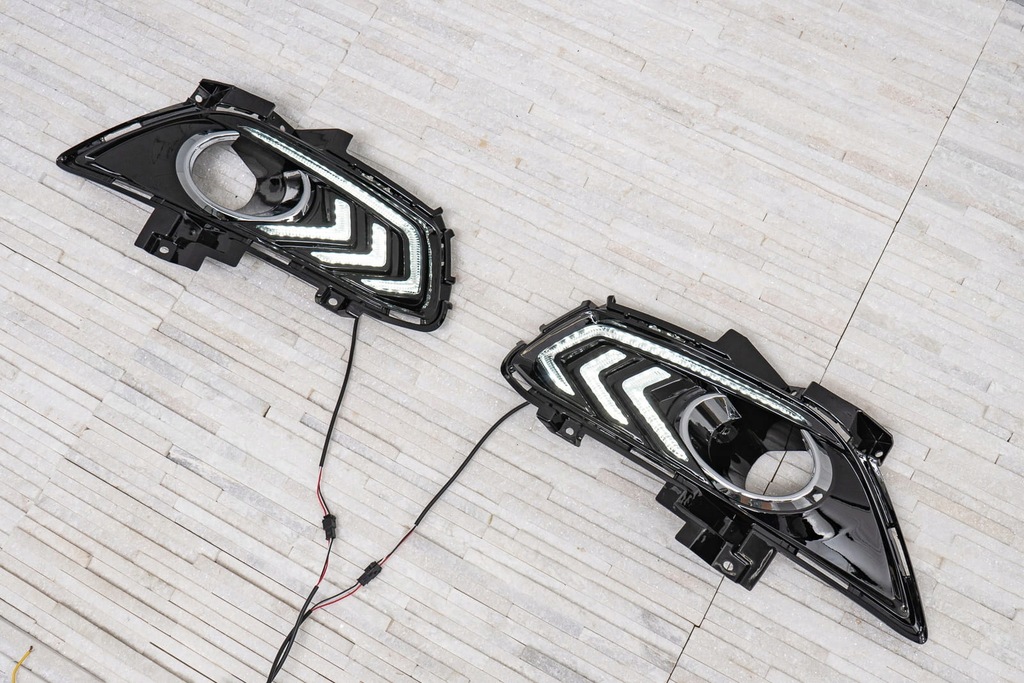 фото №13, Ford mondeo mk5 v 2014-2019 свет do движение dziennej drl led