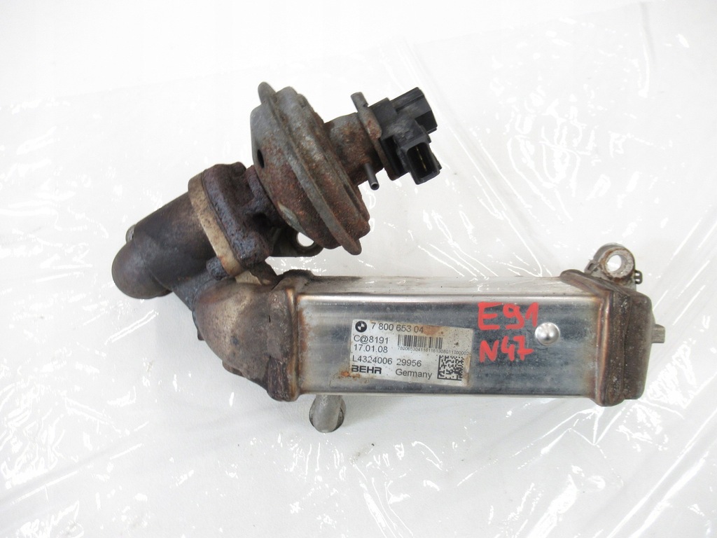 фото №1, Радиатор выхлопных газов egr bmw e60 e61 e90 e91 n47 177km