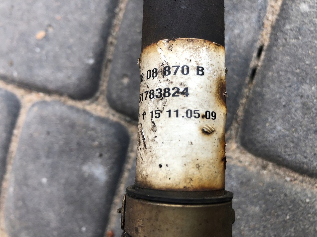 фото №6, Привідний вал ліва fiat qubo fiorino 51783824