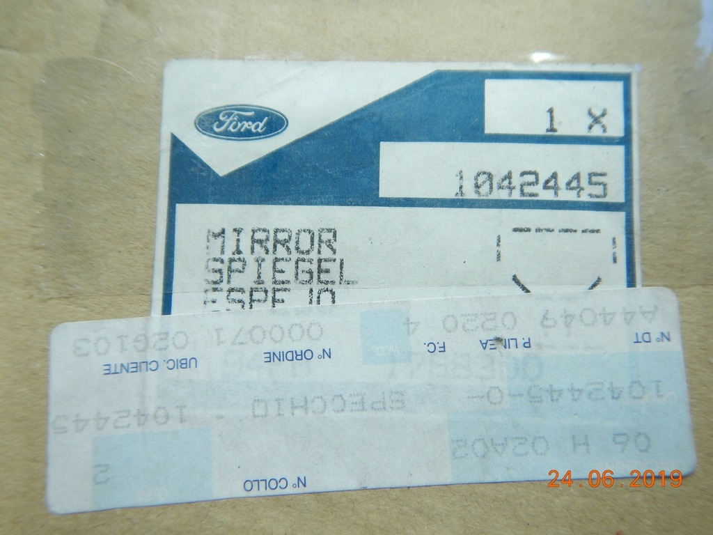 фото №10, Дзеркало ліва ford fiesta 94-96 / 1042445