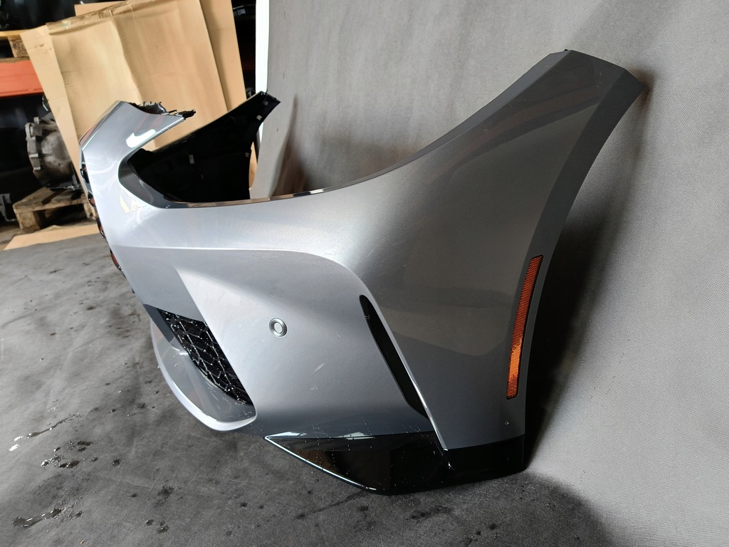 фото №8, Бампер перед bmw m4 g82 g83 c4w skyscraper grau 6xpdc джгут usa