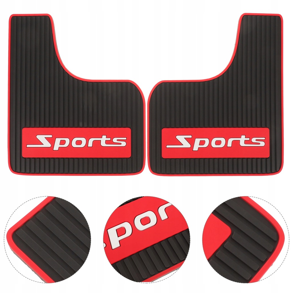 фото №6, 2 szt. бризковики автомобільні крила fajny крила