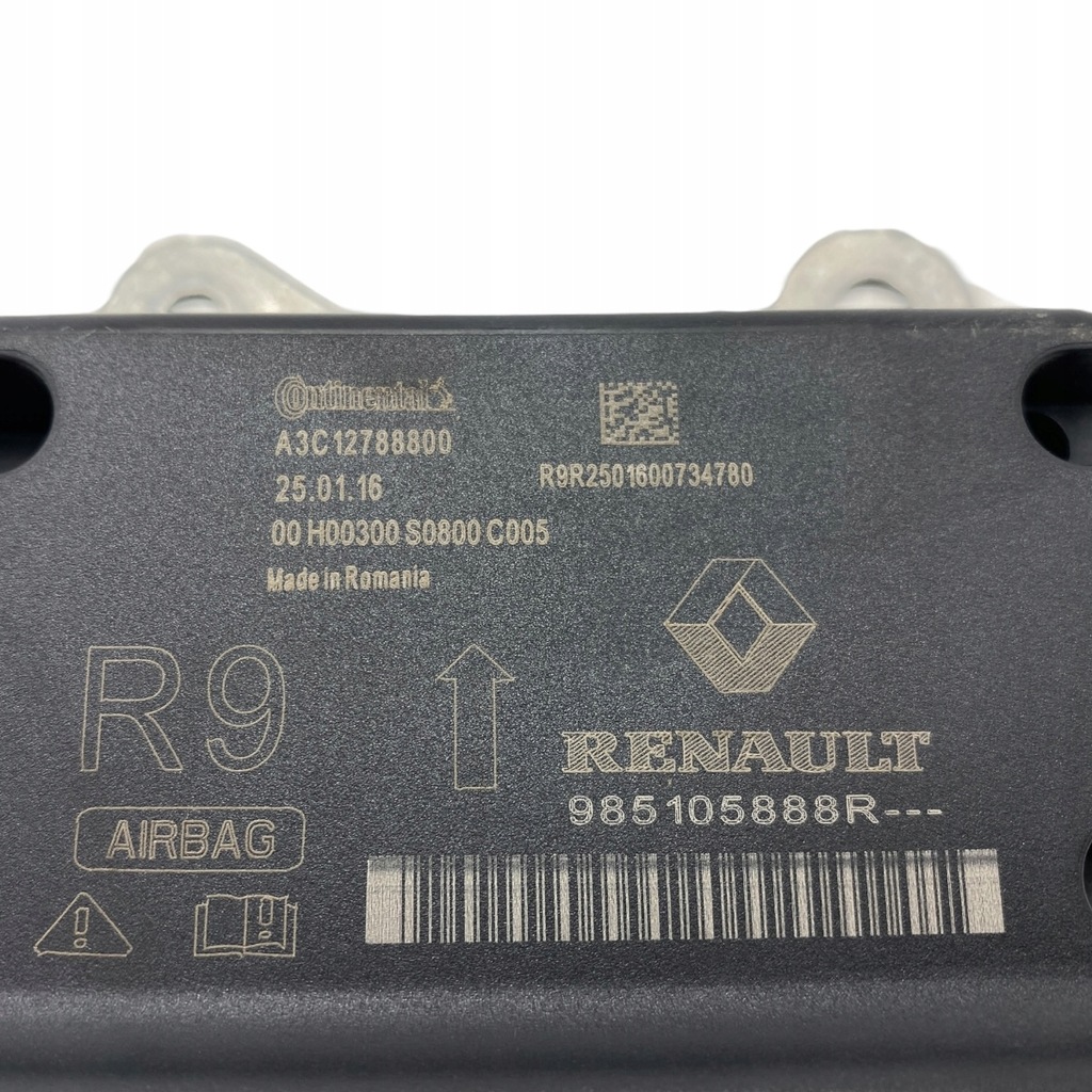 фото №14, Модуль датчик подушка безпеки renault clio v 985105888r