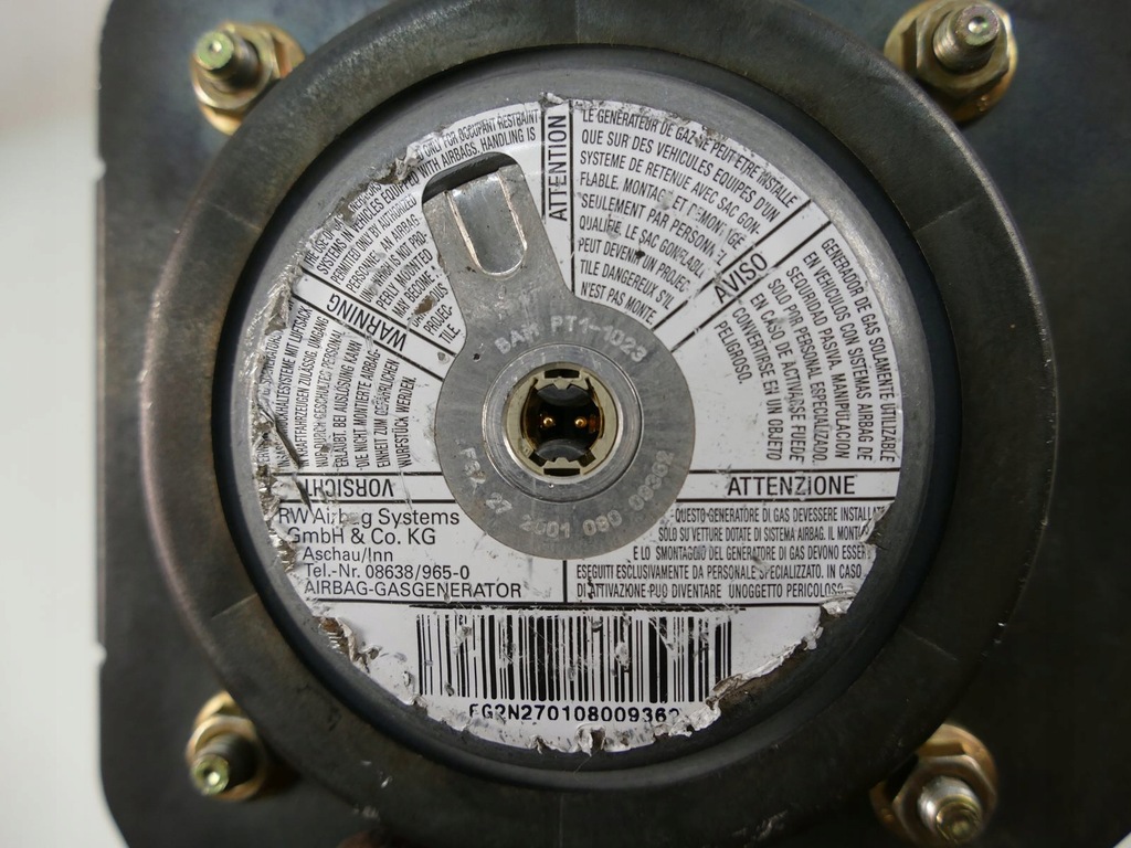 фото №13, Alfa romeo 166 подушка воздушная руля