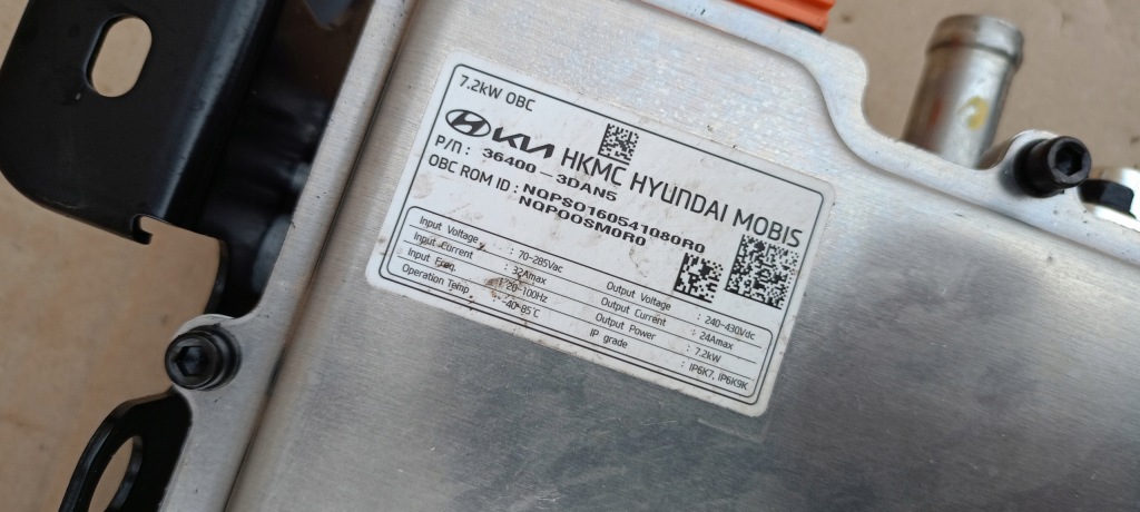 фото №6, Інвертор конвертер модуль зарядний пристрій kia sportage v 5 36400-3dan5 7,2kw oryg