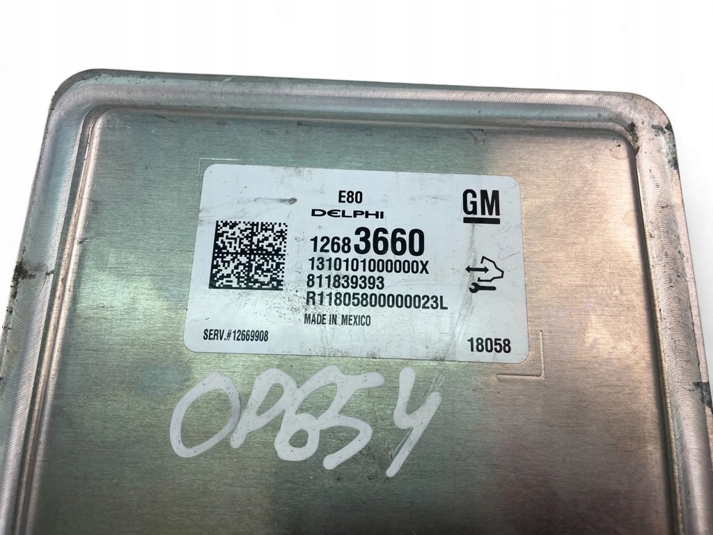 фото №8, Блок управляющий двигателя ecu chevrolet cruze j300 12683660 31267461