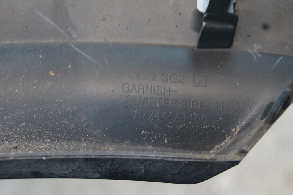 фото №10, Kia niro ii phev молдинг крыла накладка правый задняя