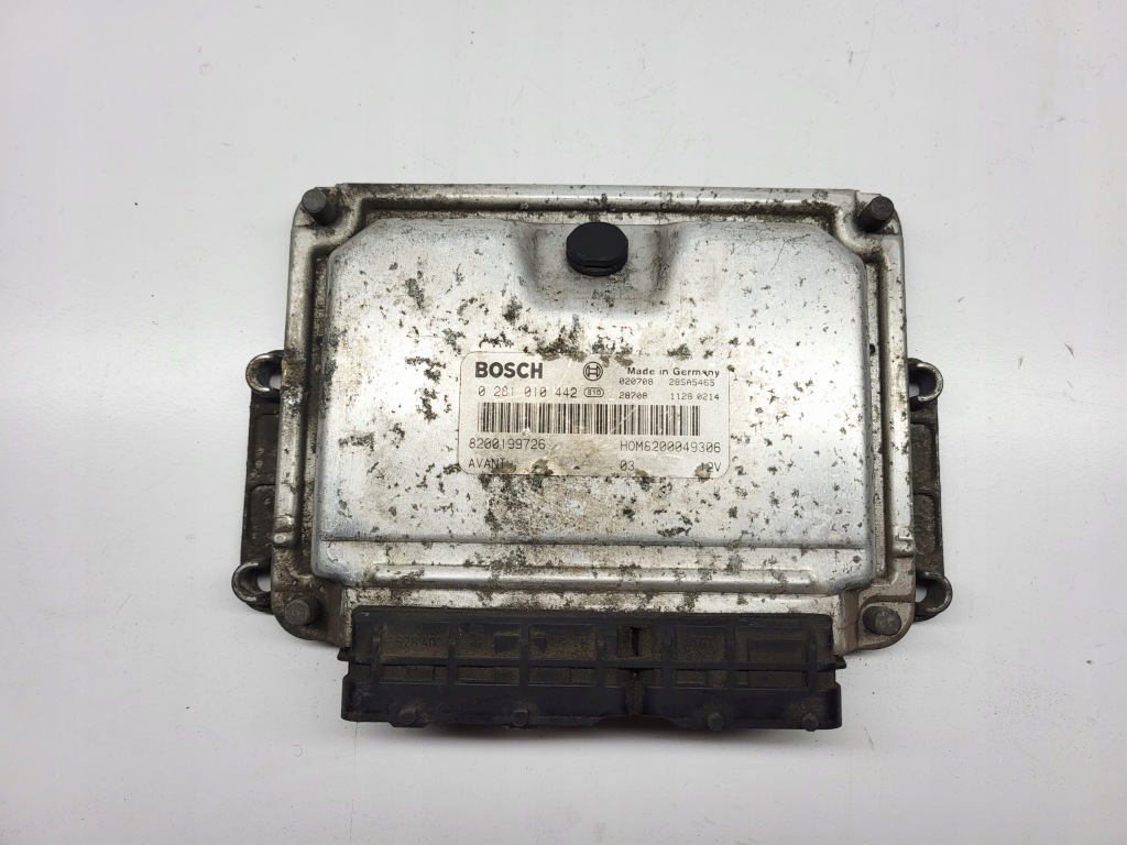фото №1, Бортовий комп'ютер блок керування двигуна renault scenic i fl 1.9 dti 0281010442