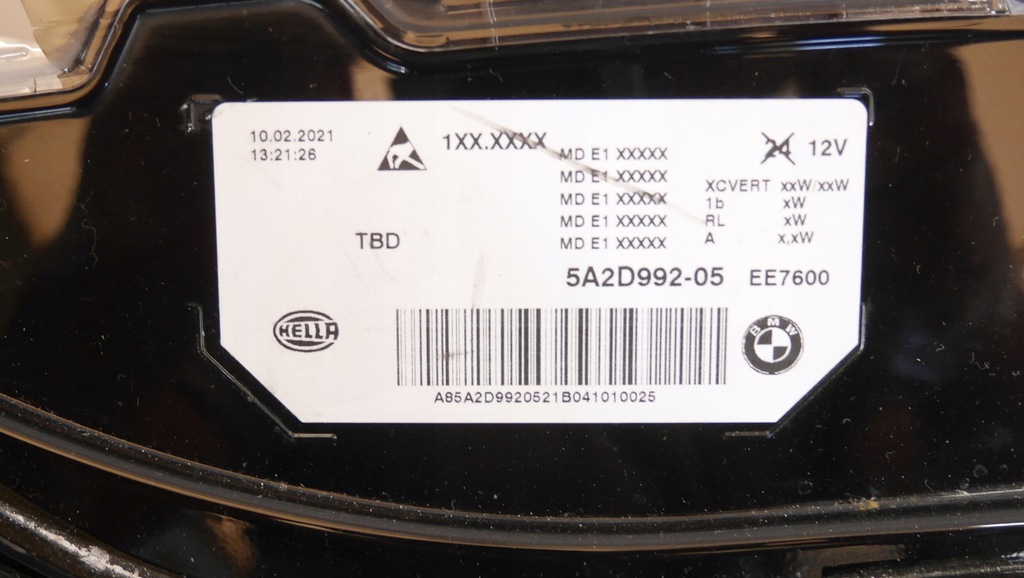 фото №12, Bmw ix i20 m60 лампа права ліва full led europa