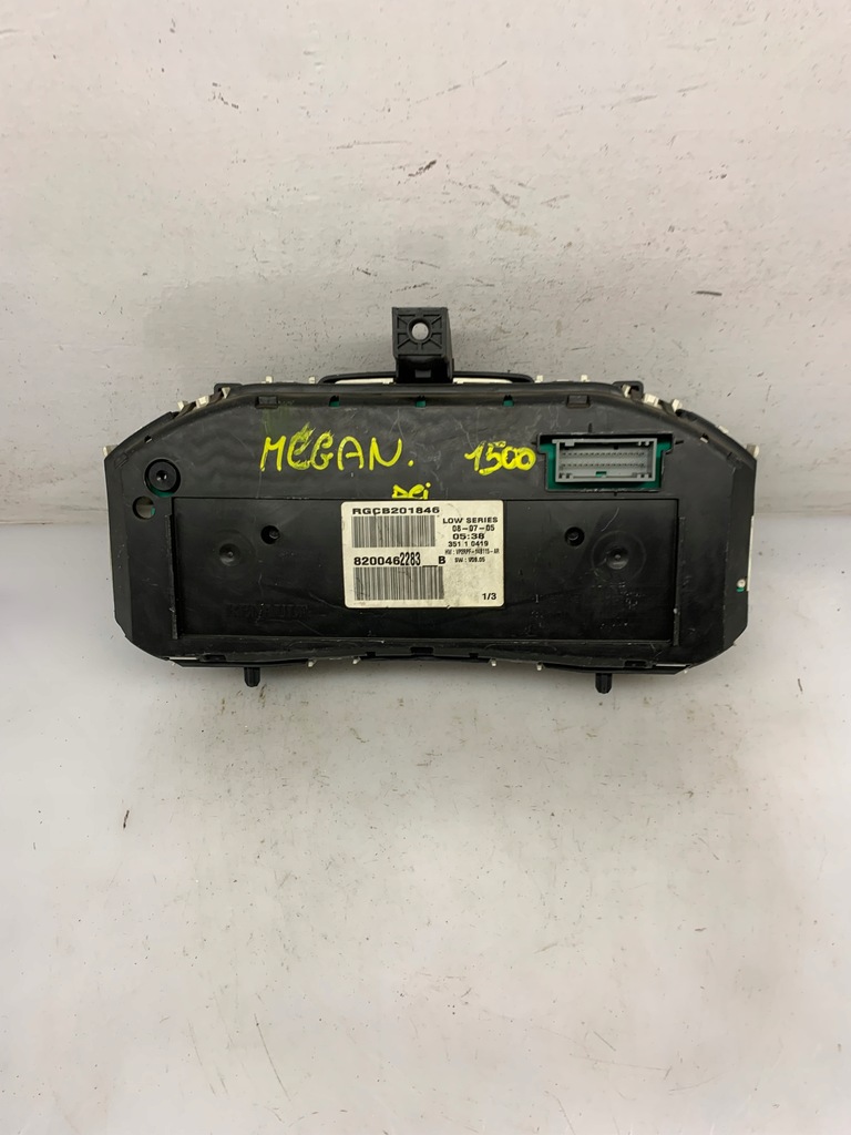 фото №4, Приборы счетчик renault оригинальный номер 8200462283b