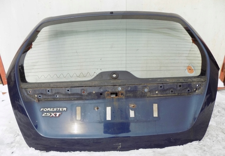 фото №7, Subaru forester ii sg 04r 35j крышка багажника задняя с стекло