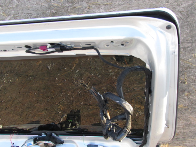 фото №10, Audi a6 c7 allroad 2013r крышка багажника задняя багажника лак lx7w комплектная w цвет