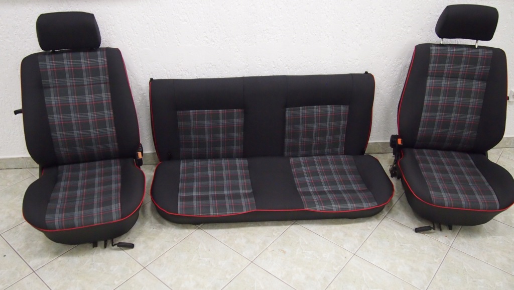 Vw golf mk2 2 2 gti обивка решётка новая сиденья обычное заднее сиденье Доставка