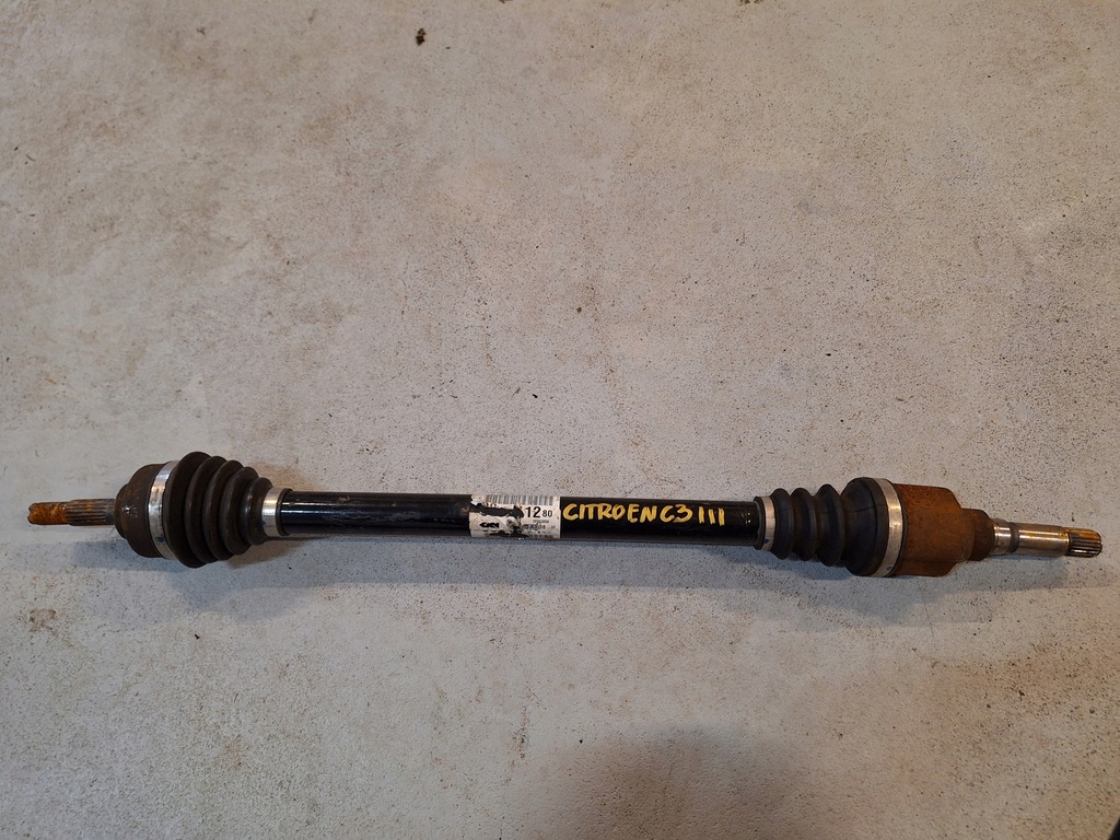 фото №1, Приводной вал правая citroen c3 iii