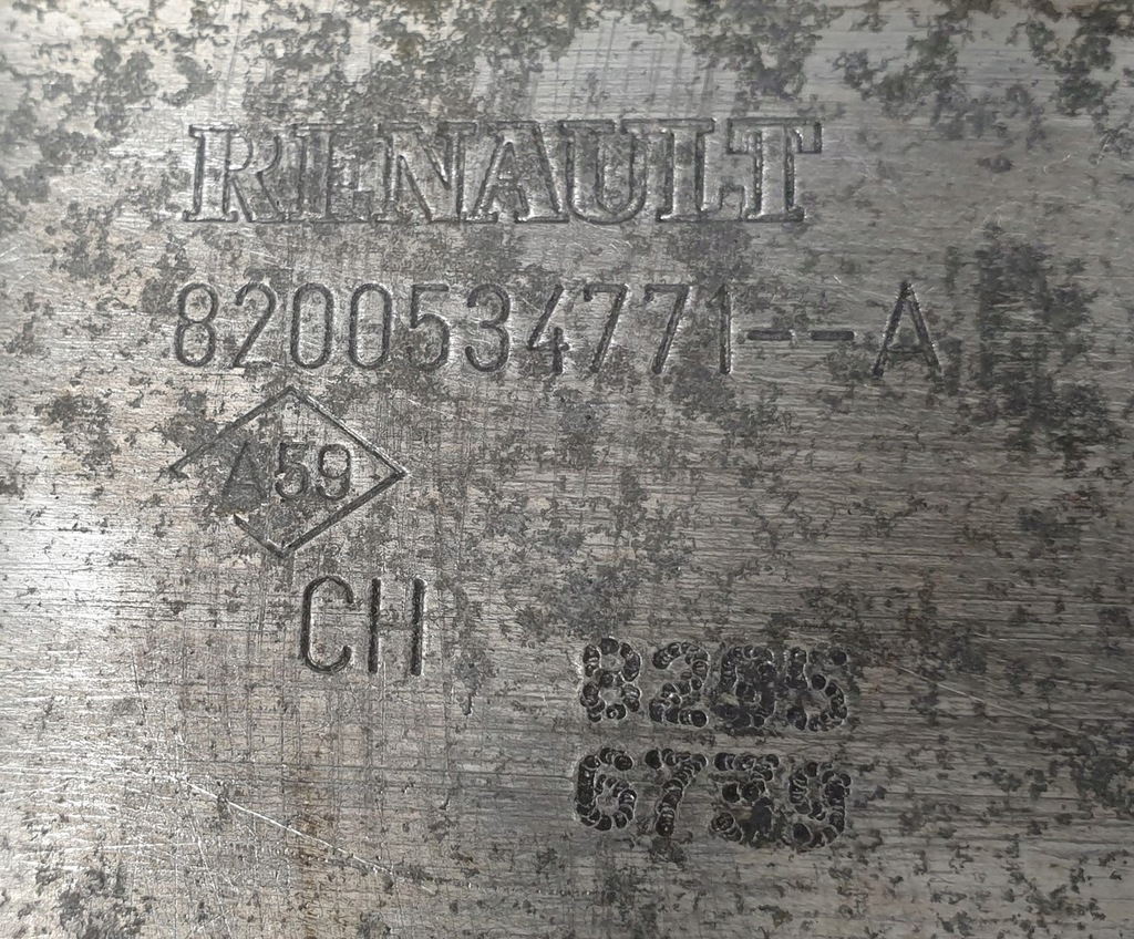 фото №2, Отбойник зона деформации левый перед renault megane ii