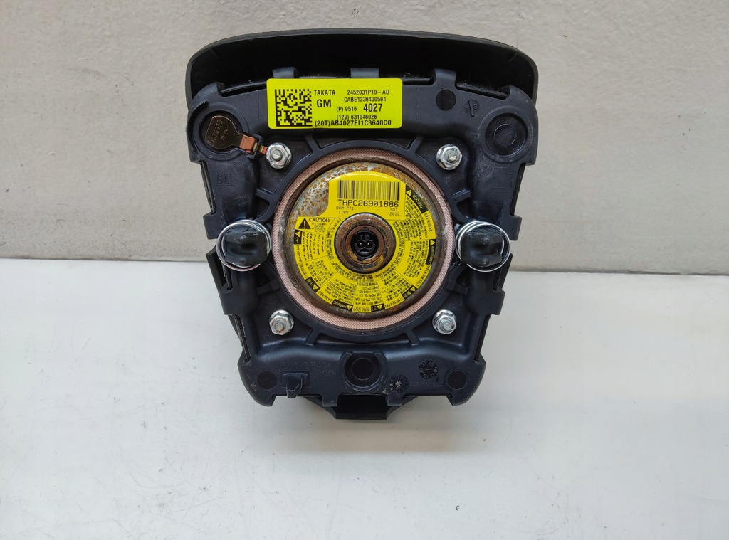 фото №6, Chevrolet aveo t300 подушка безопасности подушка водителя