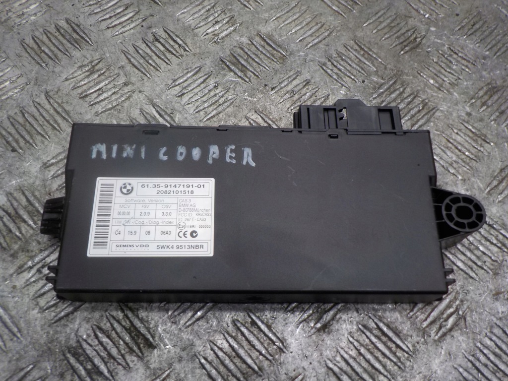 Купить Mini cooper r56 1.6 hdi блок управления модуль cas 9147191