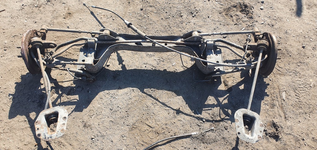 фото №5, Sebring ii cabrio подвеска задние балка oś