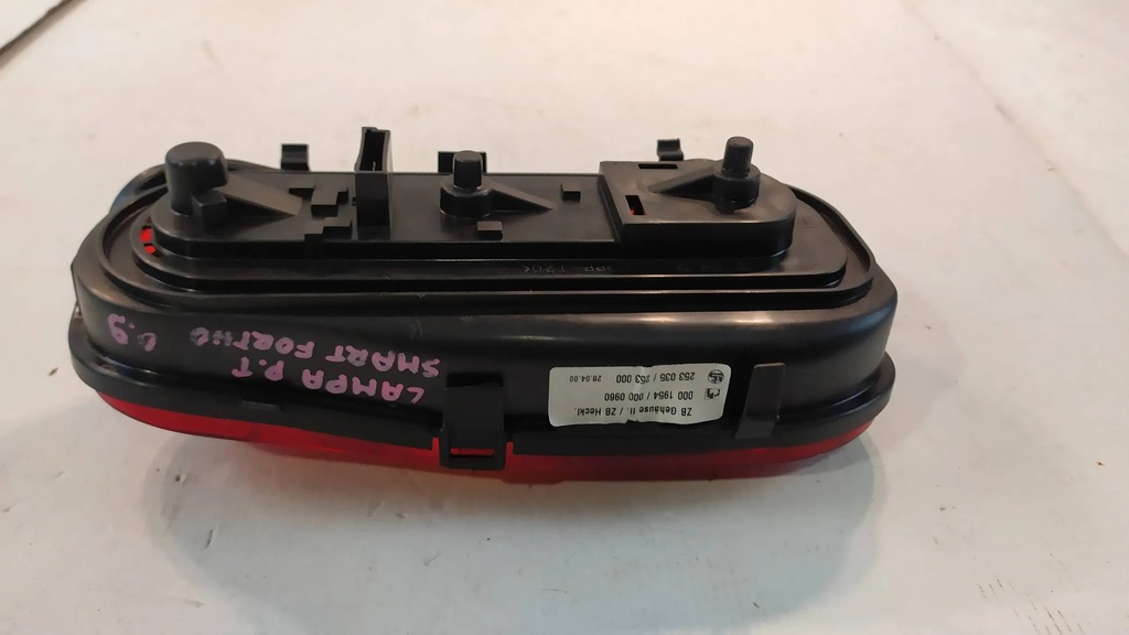 фото №4, Лампа задня smart fortwo i