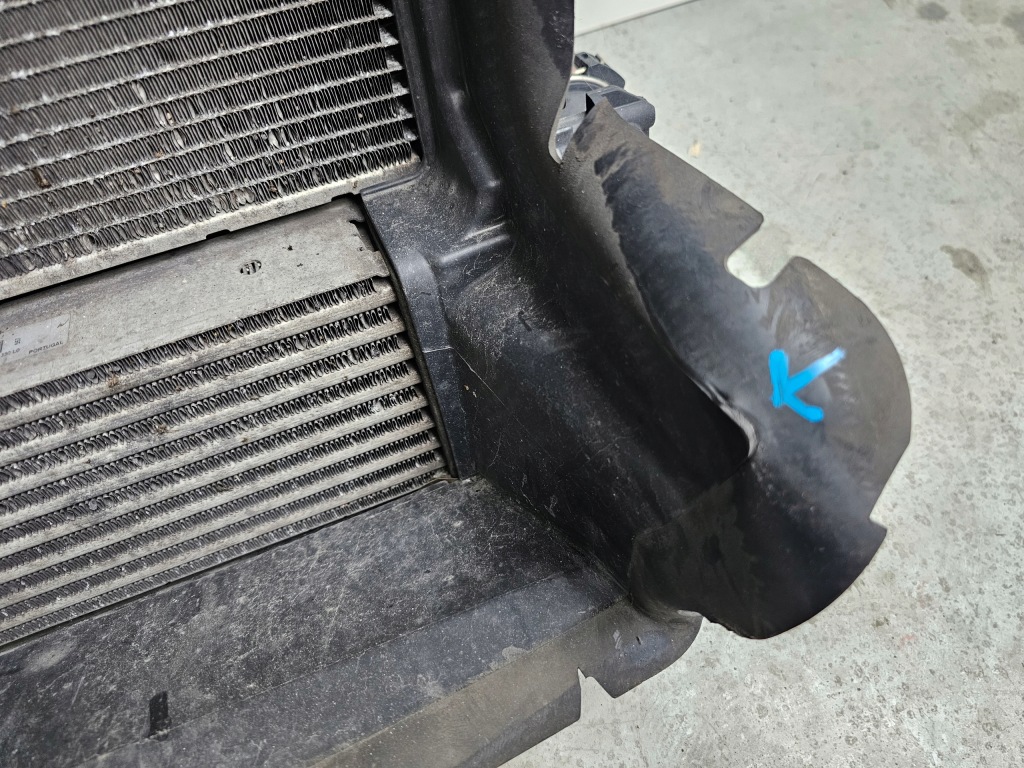 Ремінь передній радіатор комплект радіатор fiat tipo 2 1.6 m-jet дизель європа Зі Шроту