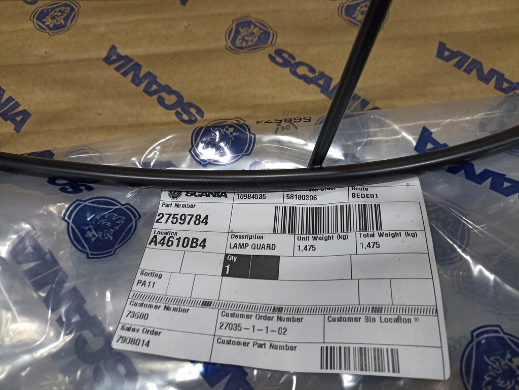 фото №8, Scania r s захист накладка фара lewego