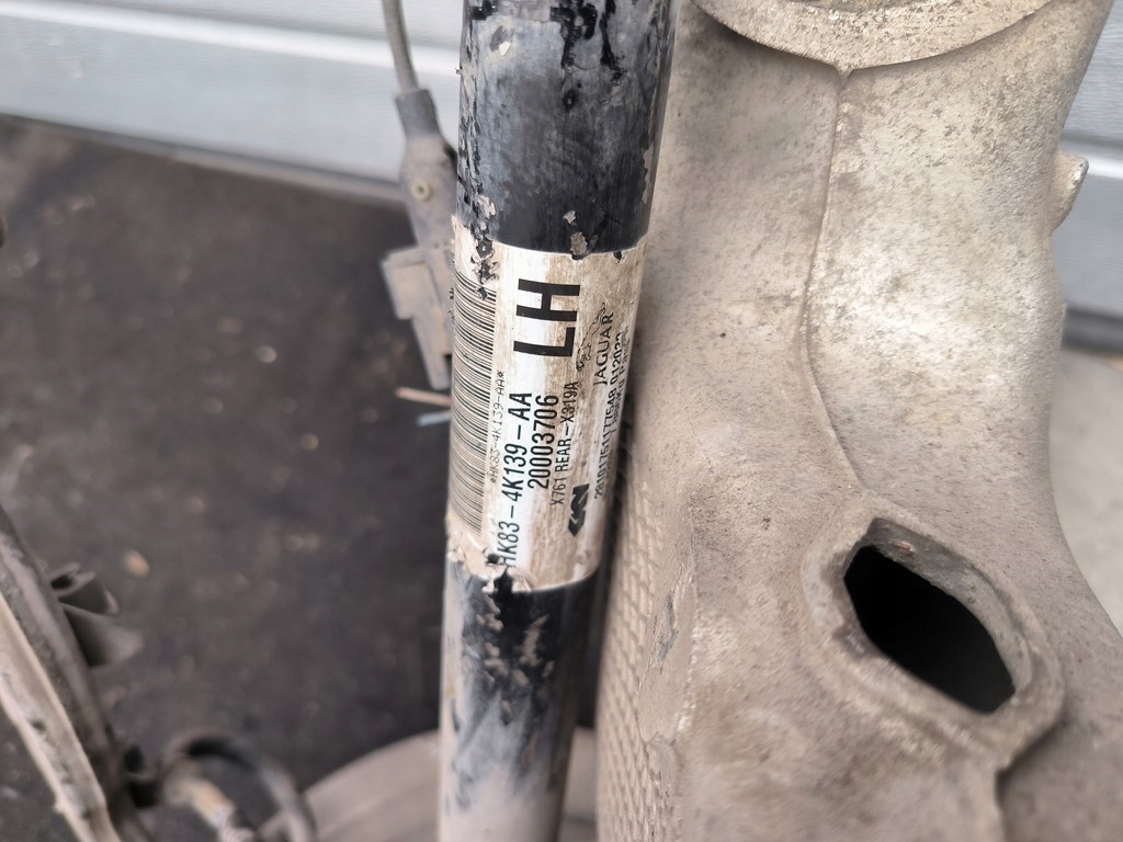 фото №8, Jaguar f-pace range rover velar l560 поворотный кулак рычаги ступица задняя l + p