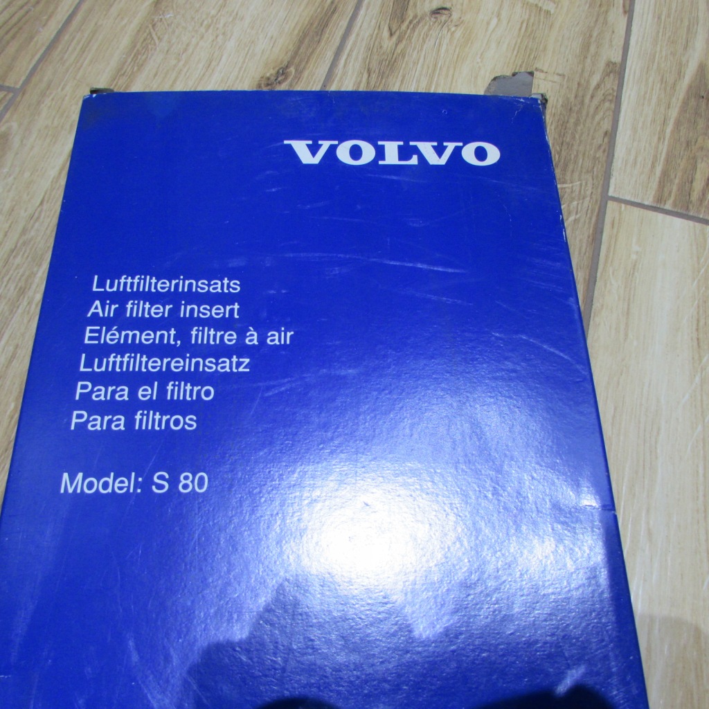 фото №1, Volvo s80 фильтр воздуха 2.5tdi 2.0t 2.4 2.5 2.8t